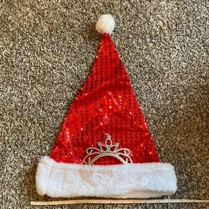 🔥CROWN SEQUIN SANTA HAT🔥